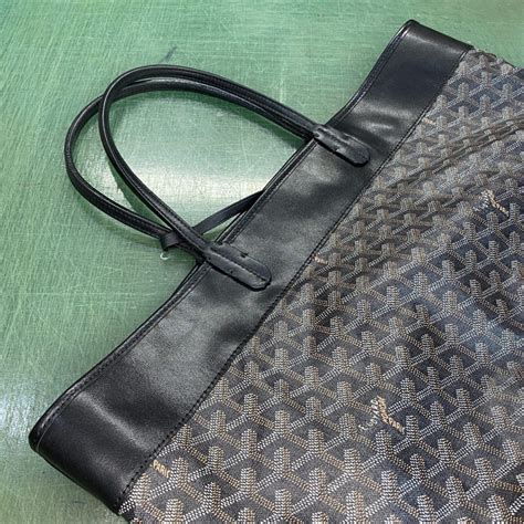 goyard restoration|goyard bag repair service.